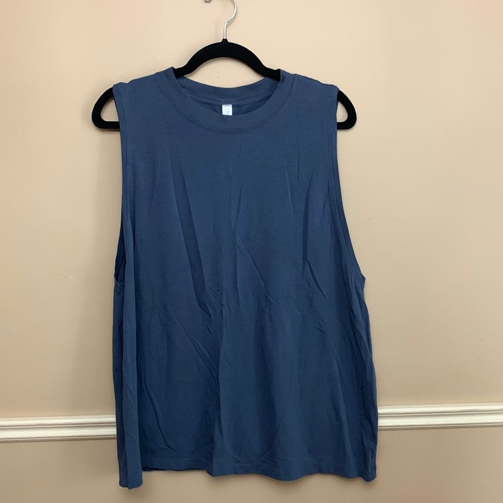lululemon athletica Blue Muscle Tee